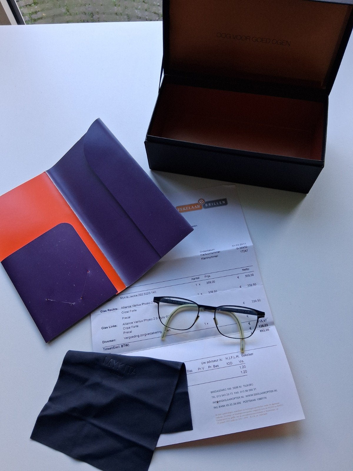 bril montuur MYKITA Jackie, Ophalen of Verzenden