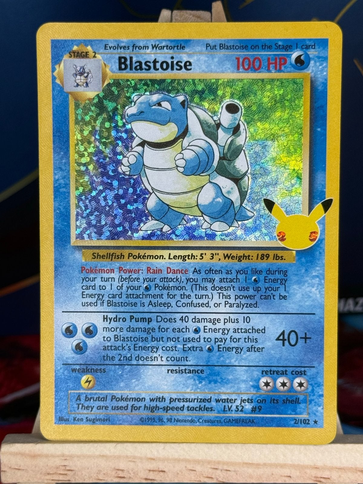 Blastoise #2 | Pokemon Celebrations, Hobby en Vrije tijd, Verzamelkaartspellen | Pokémon, Ophalen of Verzenden, Zo goed als nieuw