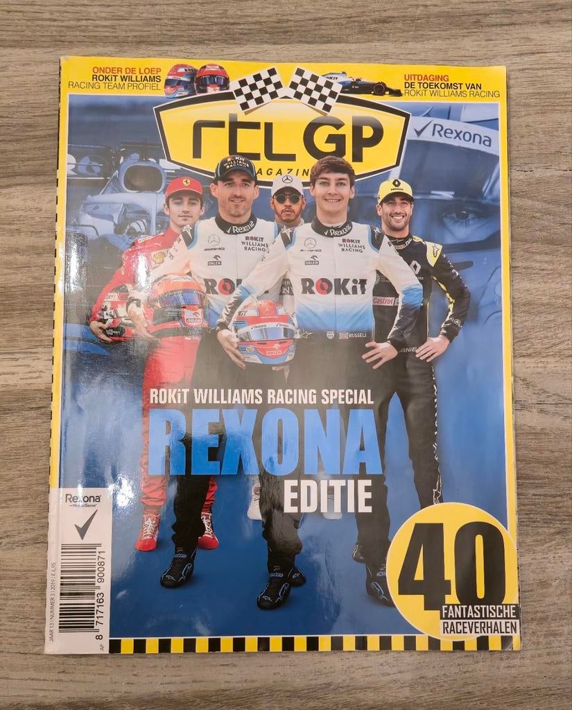 F1 GP Magazine Rexona Editie, Verzenden, Nieuw, Sport en Vrije tijd