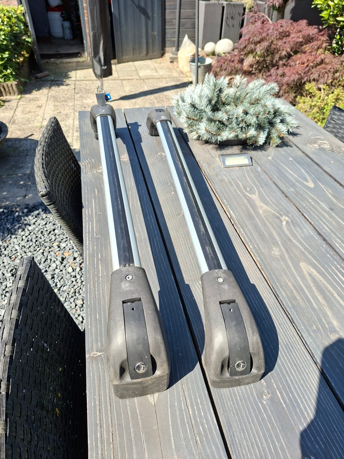 Peugeot dakdragers, Auto diversen, Dakdragers, Ophalen, Gebruikt