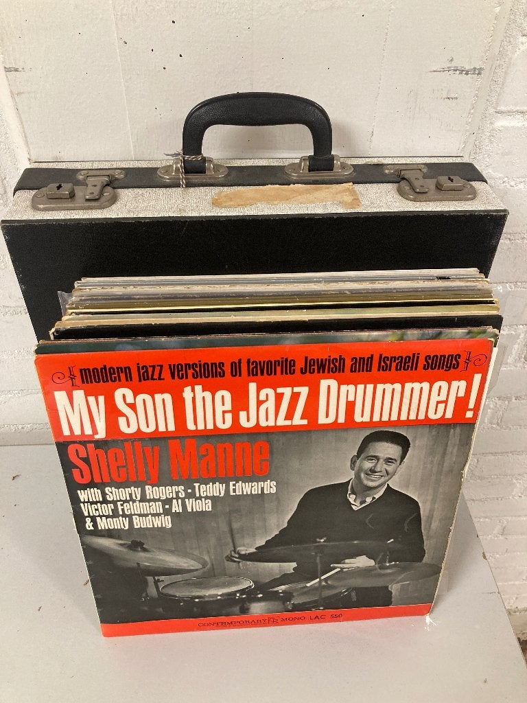 Koffer vol Jazz LP's, LP, Gebruikt, Overige genres, Ophalen of Verzenden