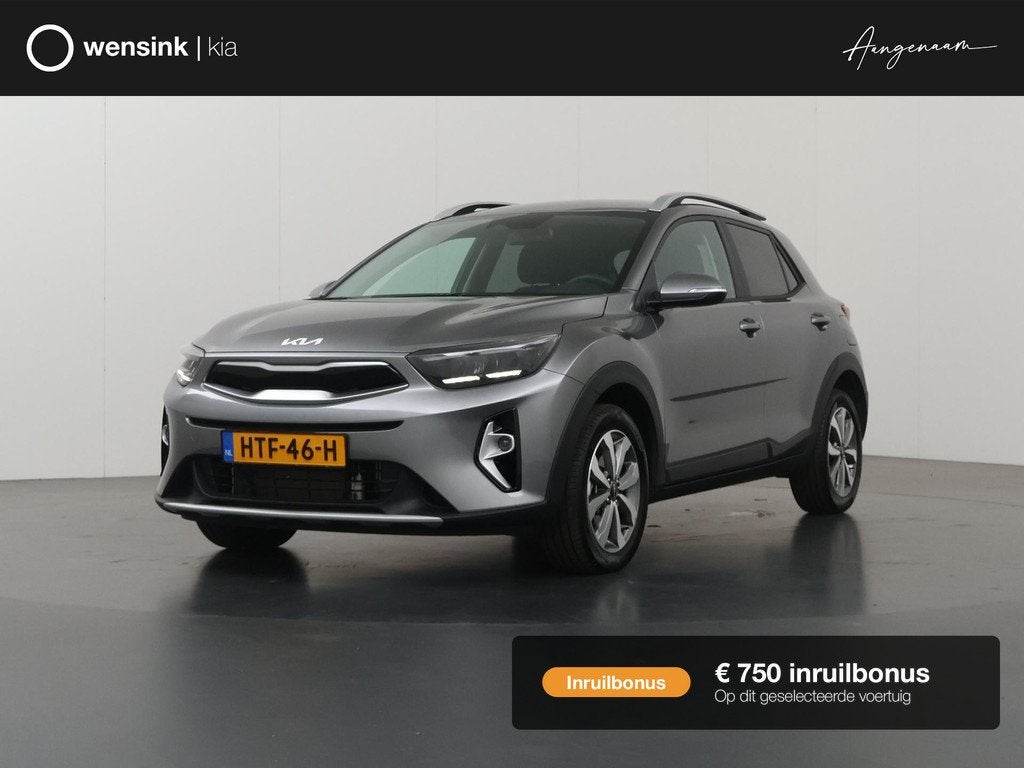 Kia Stonic 1.0 T-GDi MHEV DynamicPlusLine | Keyless | Naviga, Auto's, Kia, Bedrijf, Te koop, Stonic, ABS, Achteruitrijcamera, Adaptieve lichten