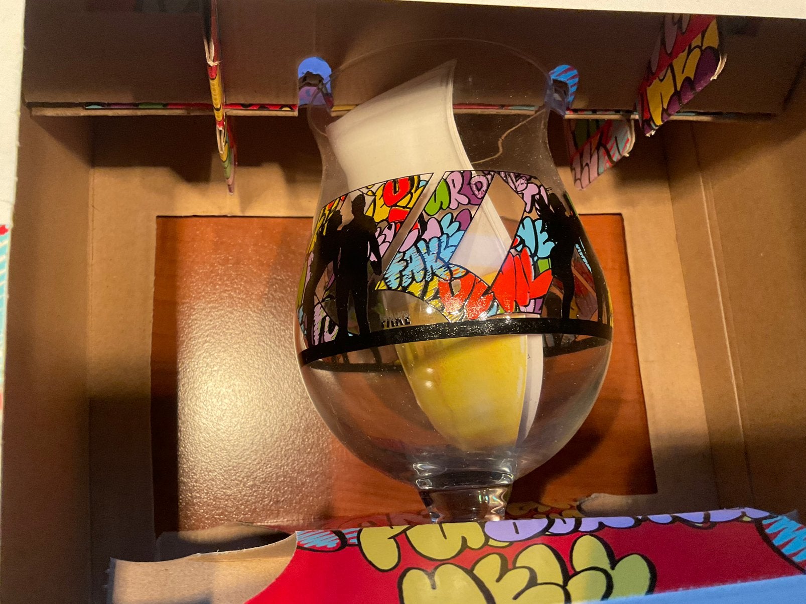 DUVEL bierglas limited edition, Ophalen of Verzenden, Zo goed als nieuw, Glas of Glazen, Duvel
