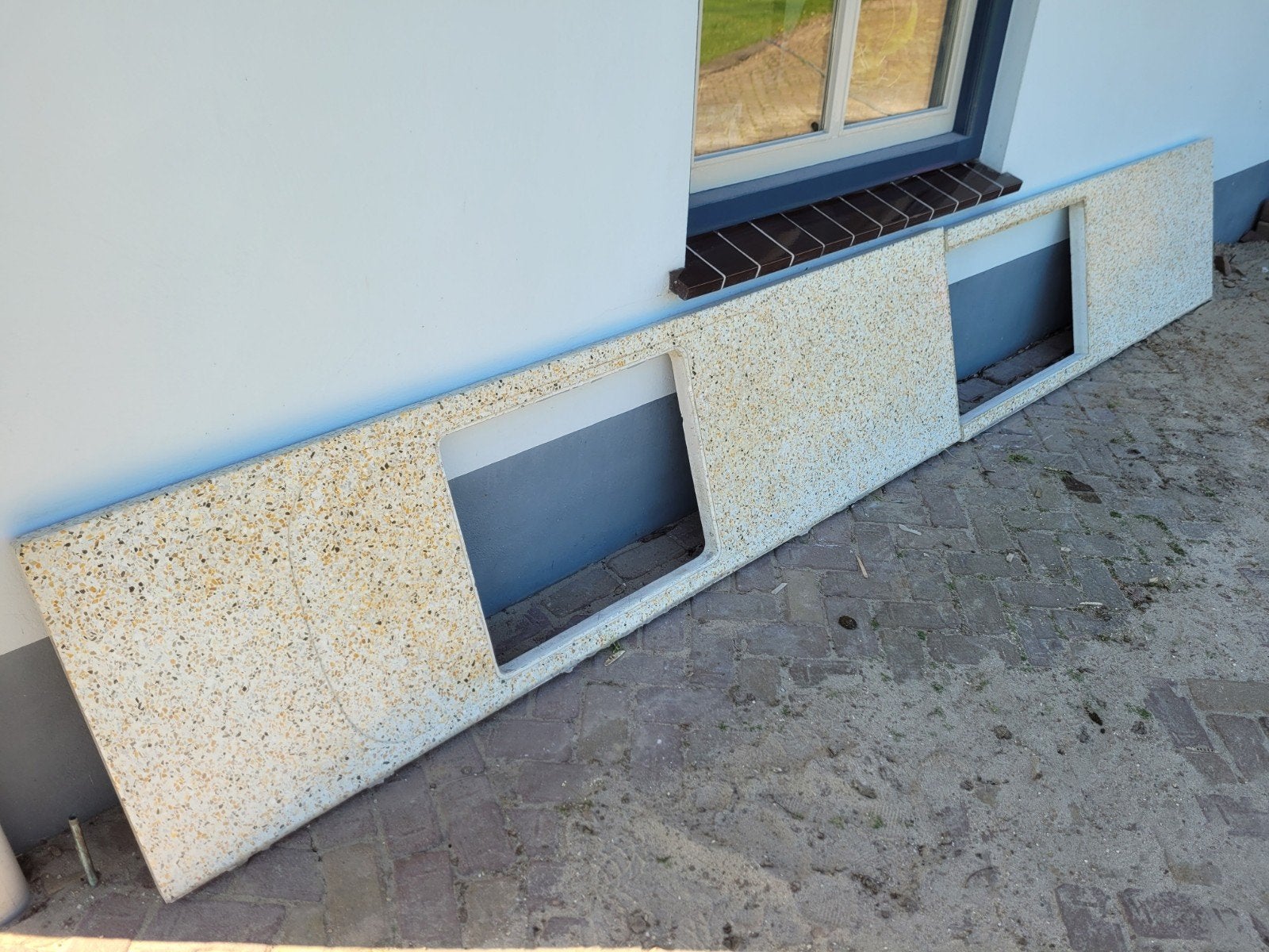Granito aanrechtblad, Ophalen, 50 tot 75 cm, 200 cm of meer, Minder dan 100 cm
