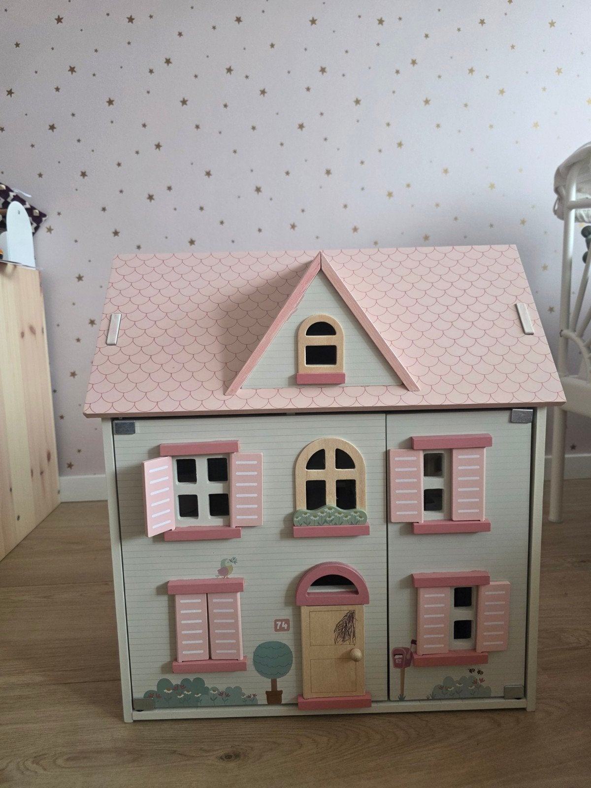 Little Dutch Houten Poppenhuis met Meubels, Kinderen en Baby's, Speelgoed | Poppenhuizen, Ophalen of Verzenden, Zo goed als nieuw