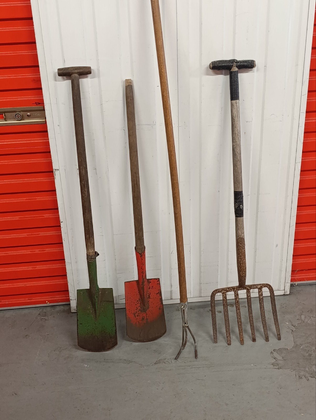 Tuin gereedschap set - alles in 1 koop, Ophalen of Verzenden, Gebruikt, Schop