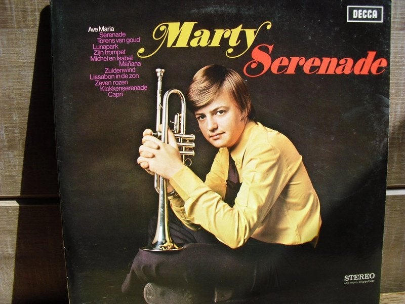 Marty "Serenade" LP, Cd's en Dvd's, Vinyl | Pop, Gebruikt, Pop, LP, Beschermende buitenhoes, Fotohoes, Inclusief binnenhoes, 12 inch