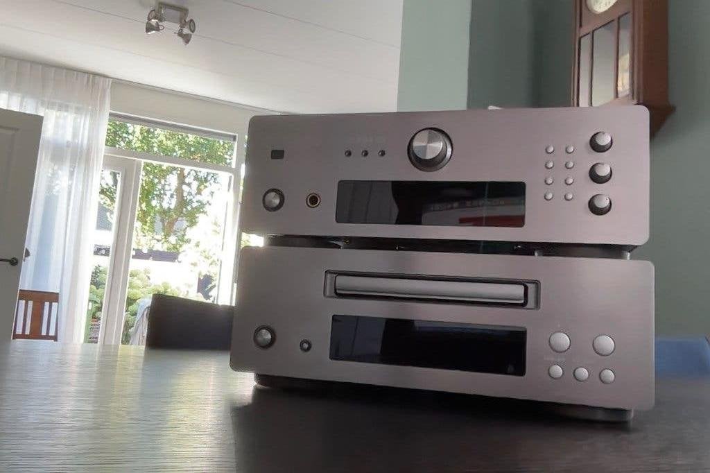 Denon UDRA-F10 receiver en UCD-F10 cd-speler, Gebruikt, Denon, Cd-speler, Losse componenten