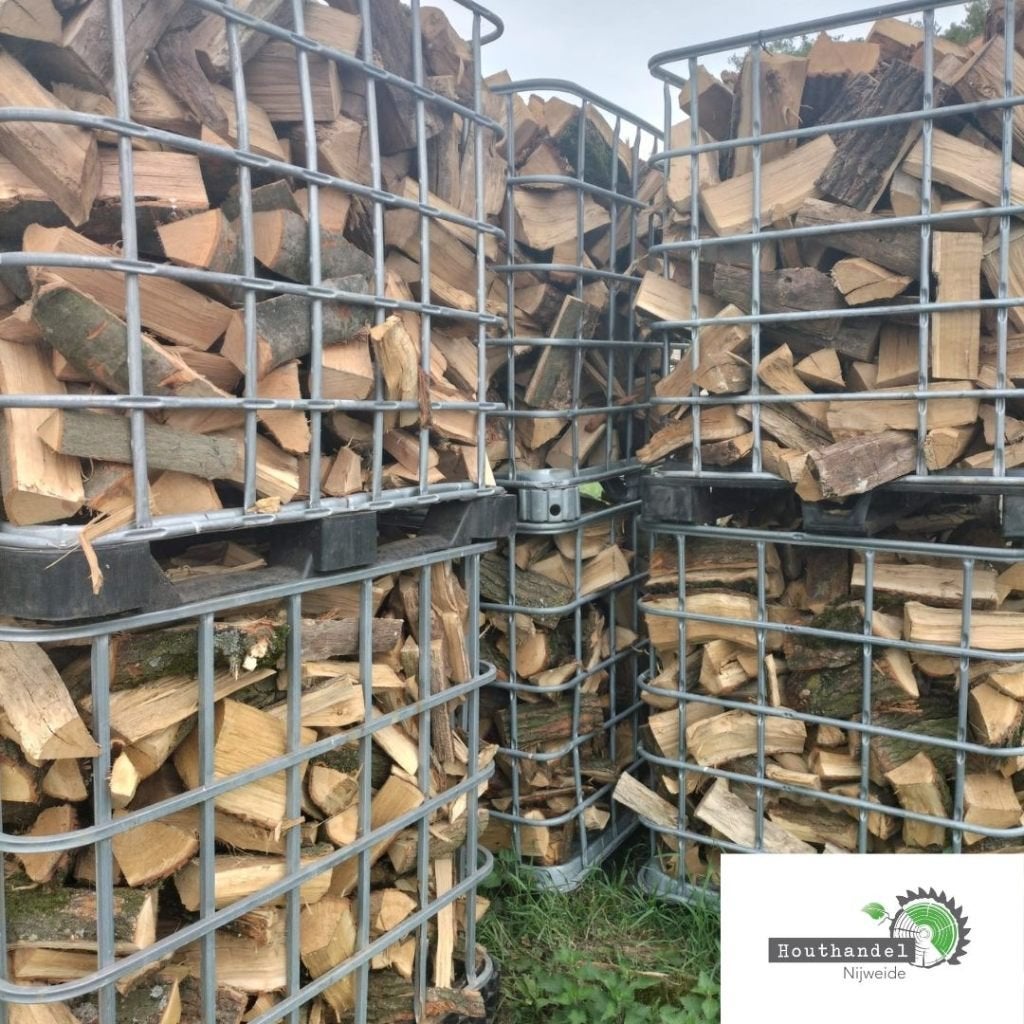 Brandhout Eik/Beuk/Es, Tuin en Terras, Minder dan 3 m³, Ophalen, Eikenhout, Blokken