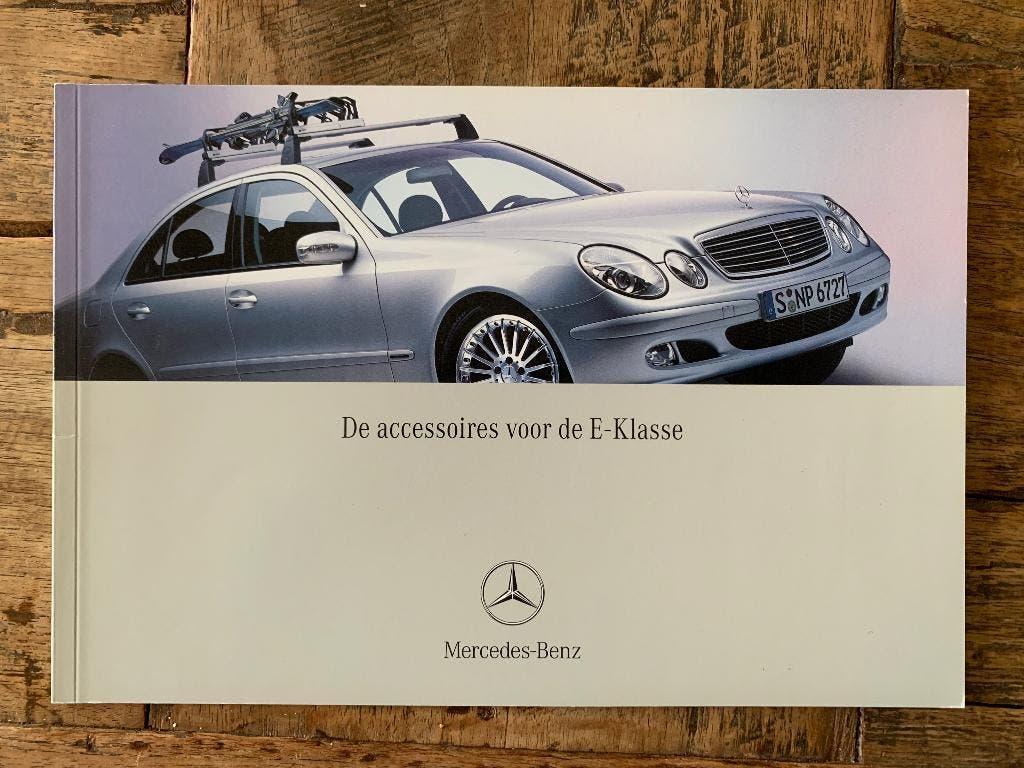 Accessoiresbrochure Mercedes-Benz E-klasse W211 2002 NL, Nieuw, Mercedes-Benz, Mercedes, Ophalen of Verzenden
