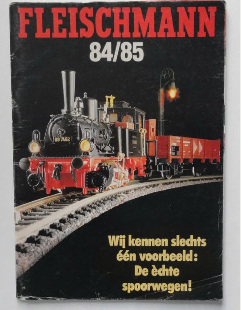 Fleischmann Catalogus 1984-1985, Gelijkstroom, Fleischmann, Zo goed als nieuw, Boek, Tijdschrift of Catalogus
