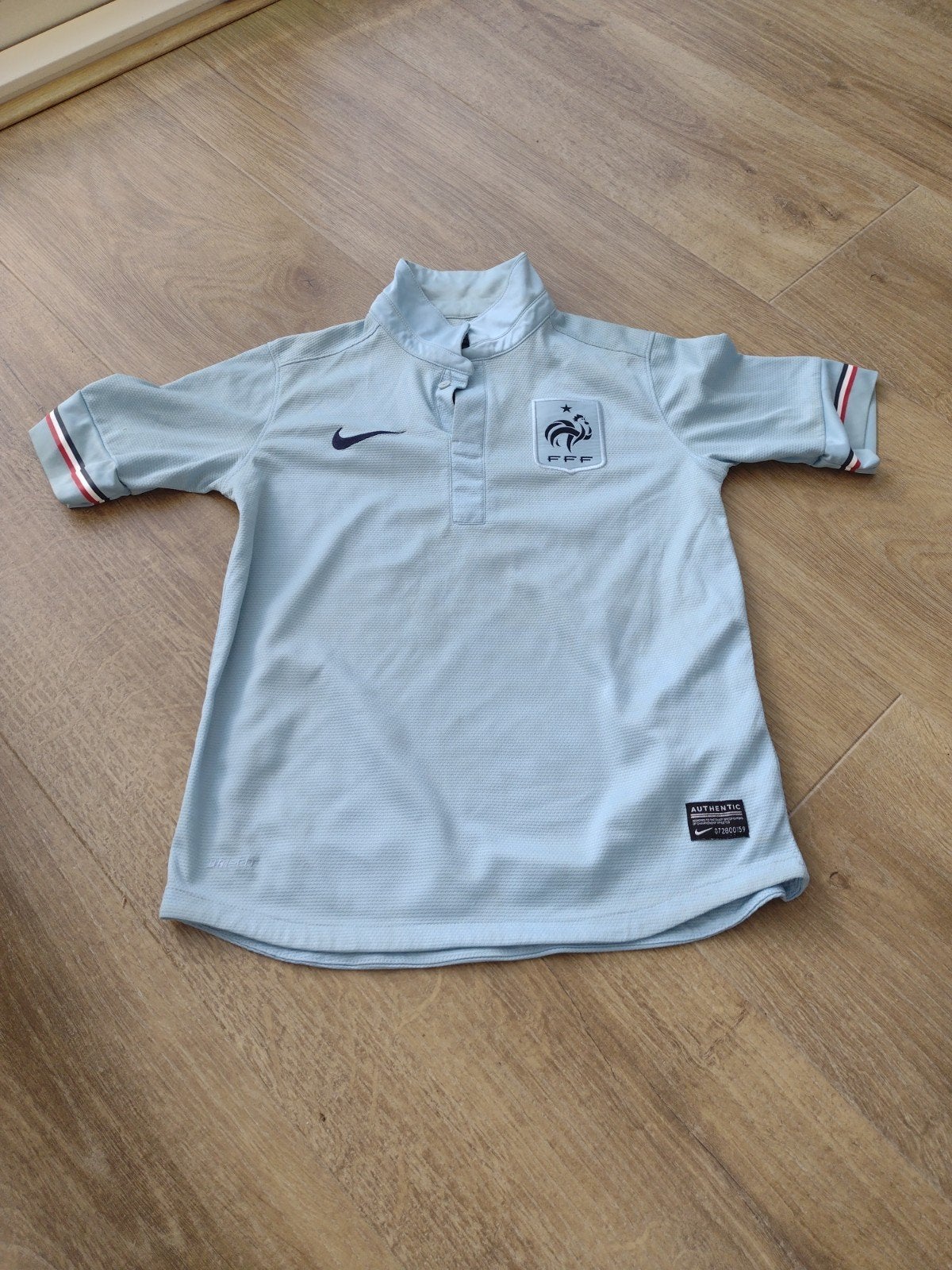 Frankrijk voetbalshirt kinder maat M, Ophalen, Blauw, Nike, Overige maten