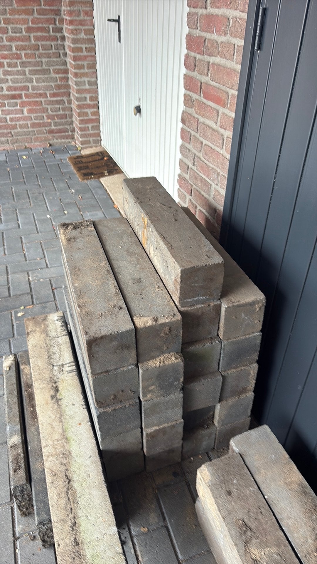 Stapelblokken, Ophalen, Gebruikt
