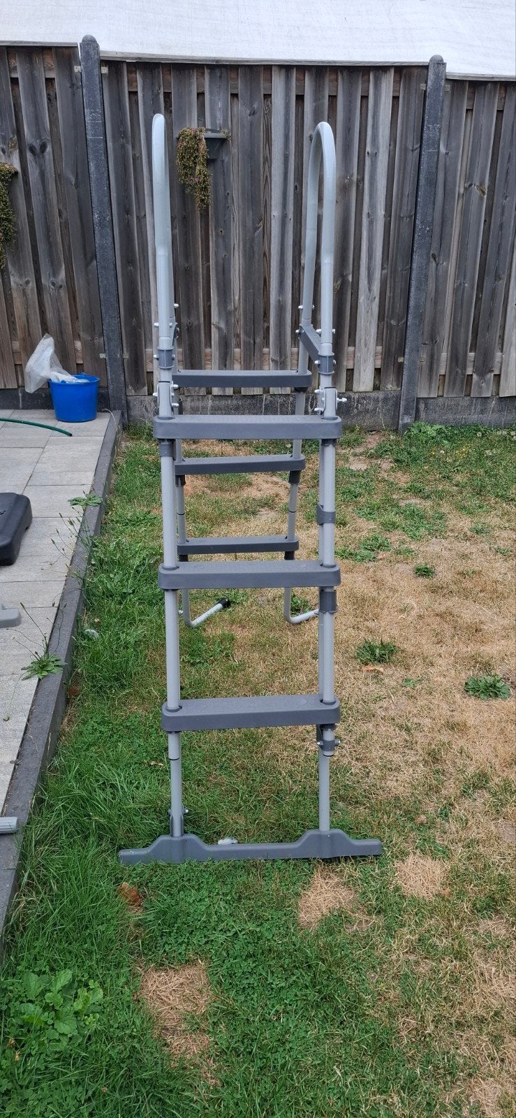 Zwembadtrapje voor opzetzwembaden, Tuin en Terras, Zwembad-toebehoren, Ophalen, Gebruikt, Ladder