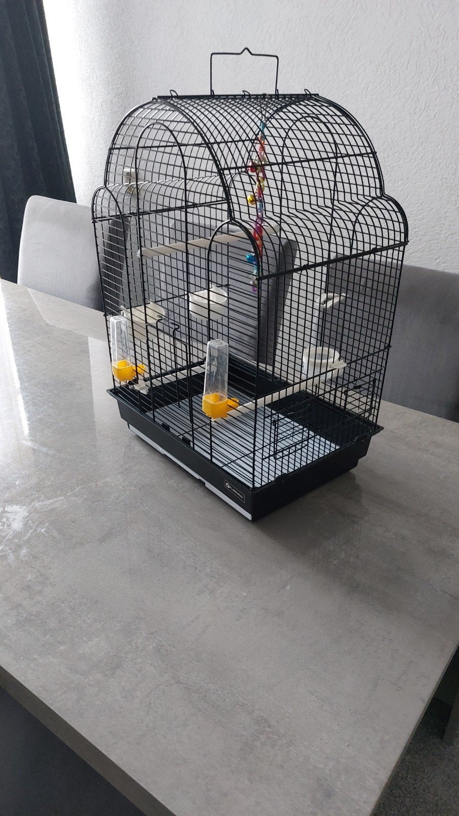 te koop mooie vogelkooi De kooi helemaal nieuw, Dieren en Toebehoren, Vogels | Hokken en Kooien, Ophalen, Nieuw, Metaal, Vogelkooi