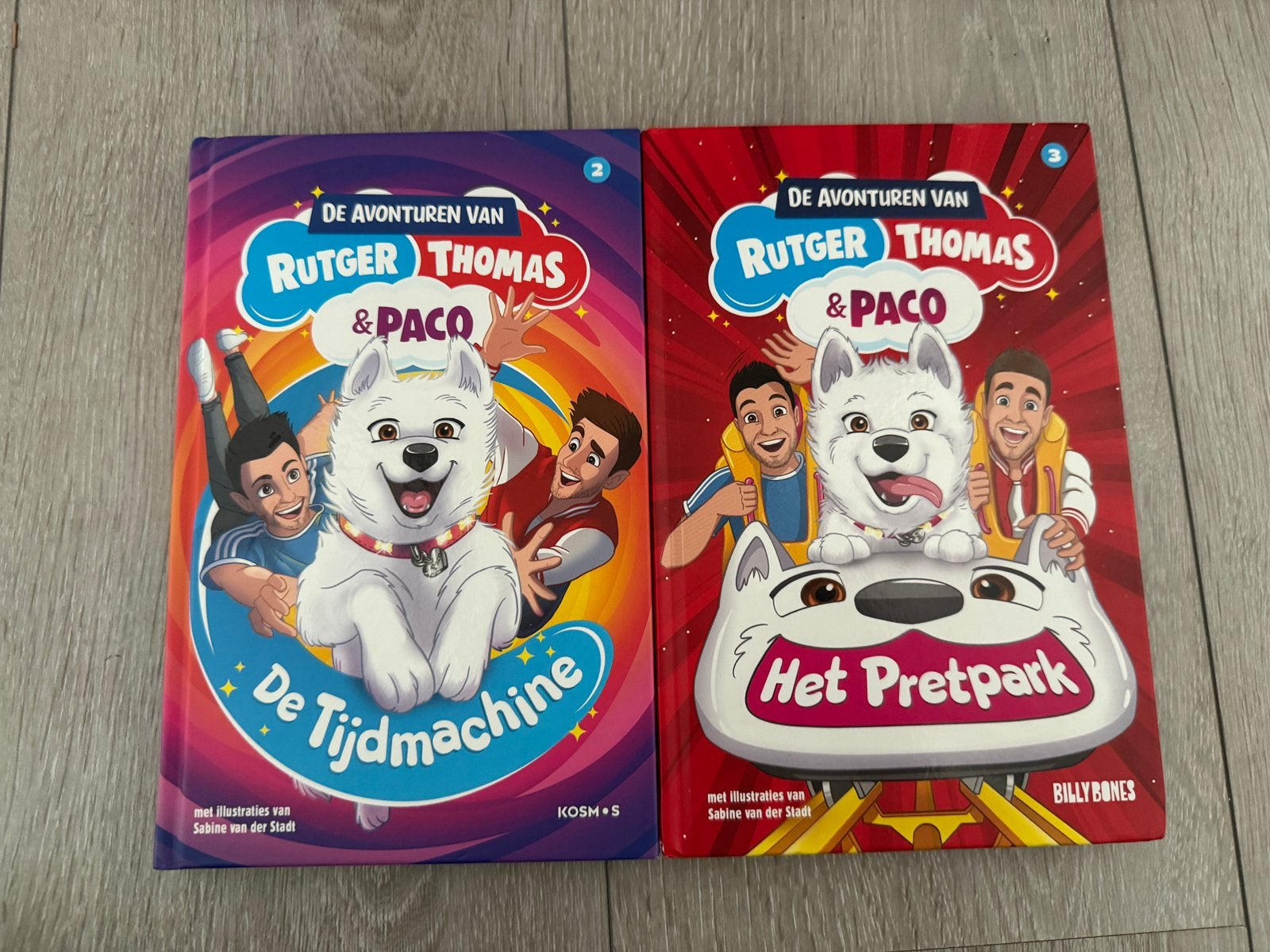 2 boeken van rutger Thomas en Paco!, Ophalen of Verzenden, Gelezen