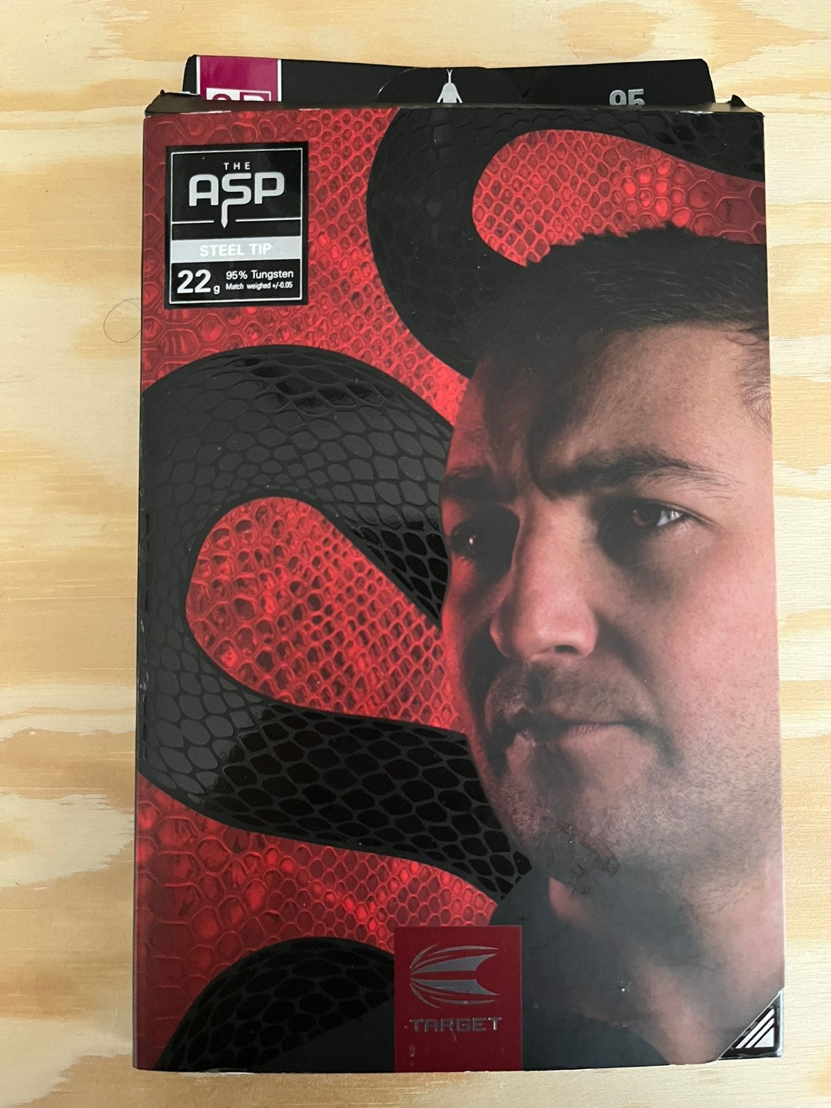Target Nathan Aspinall G2 22 gram, Sport en Fitness, Darts, Ophalen of Verzenden, Zo goed als nieuw, Pijlen