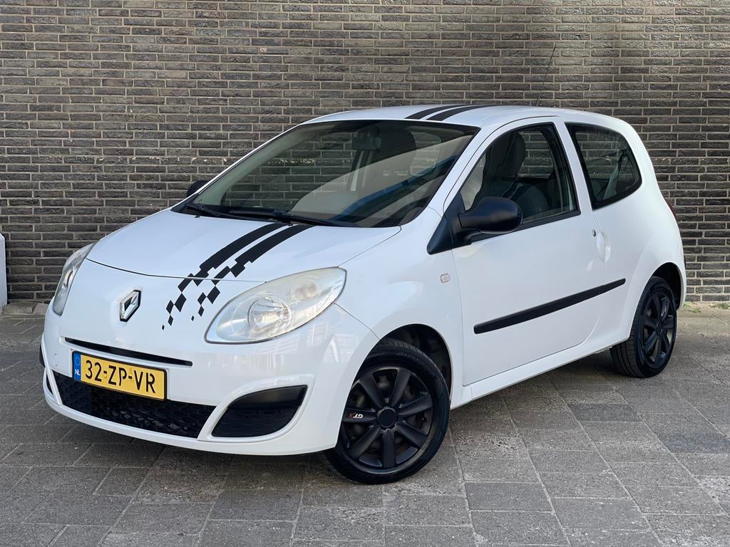 Renault Twingo 1.2 Authentique Nap✅2008 Wit Nieuwe Apk Airco, Auto's, Renault, Voorwielaandrijving, 4 cilinders, Wit, Origineel Nederlands