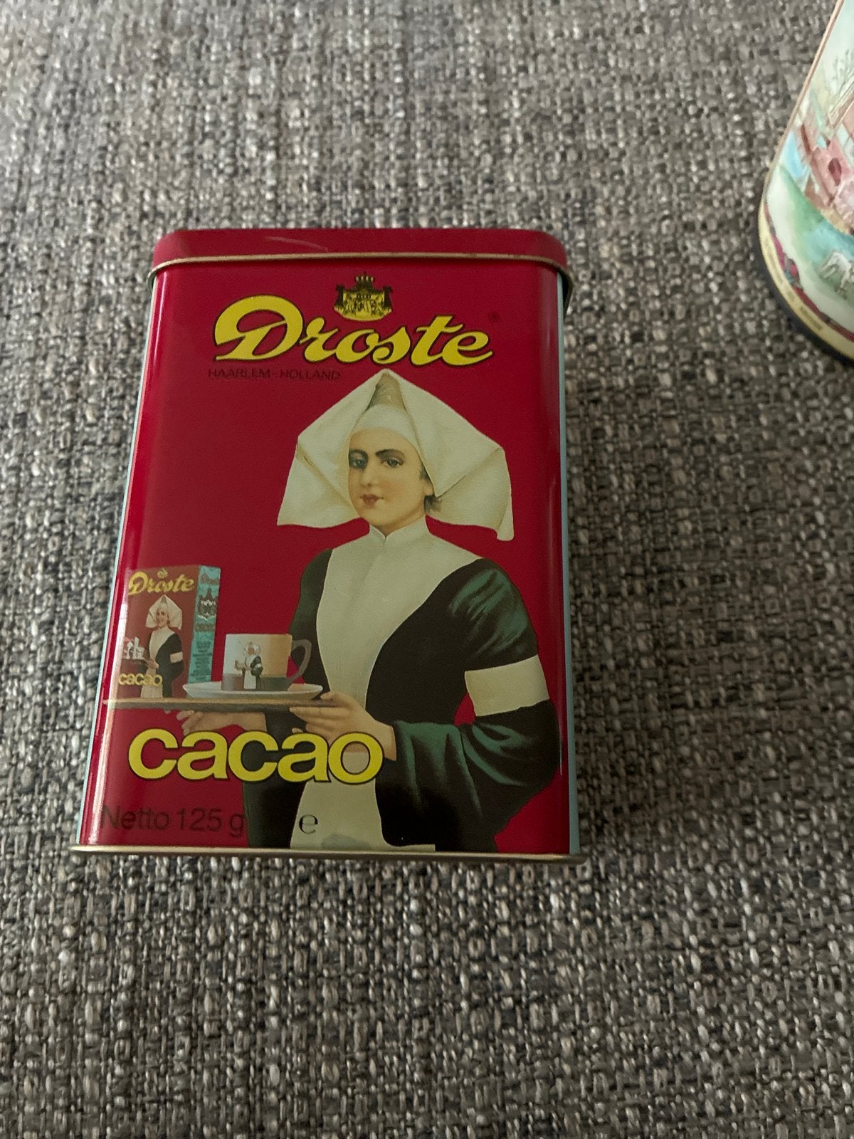 Vintage Droste Cacao Blik - Verpleegster Design, Verzamelen, Blikken, Ophalen of Verzenden, Gebruikt, Overige, Droste