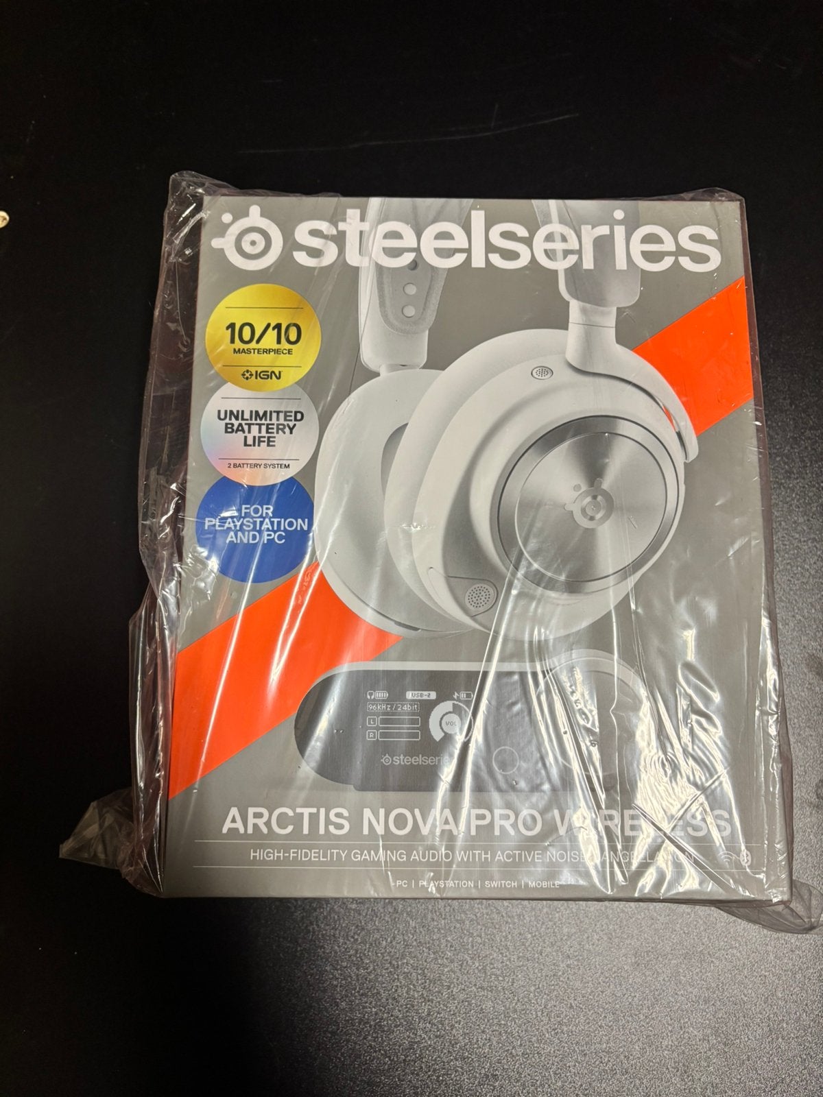 Steelseries nova pro wireless - white, Computers en Software, Nieuw, Ophalen of Verzenden, Gaming headset, Draadloos
