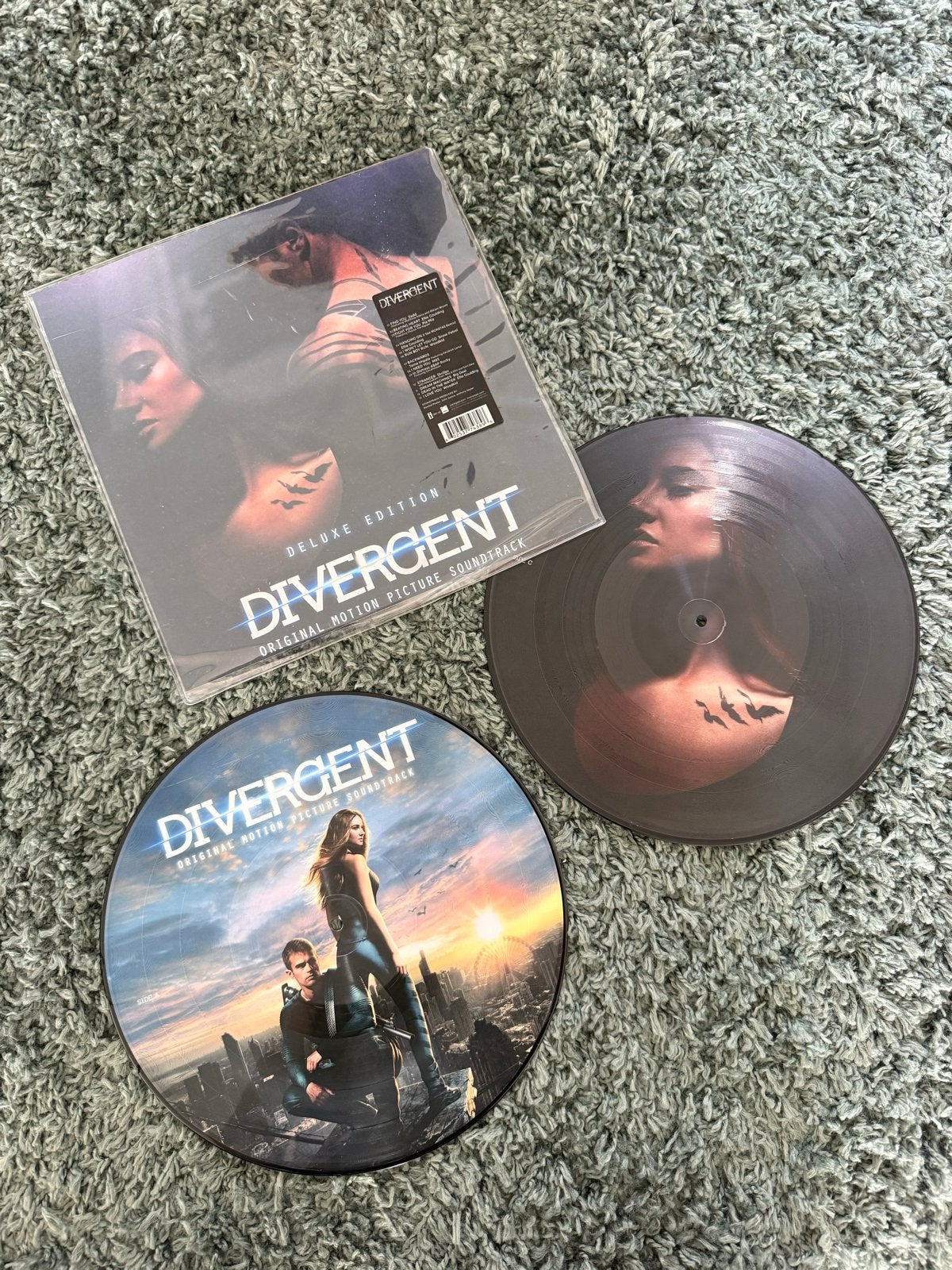 Divergent Original Motion Soundtrack Discs vinyl, LP, Gebruikt, Soundtrack, Ophalen of Verzenden