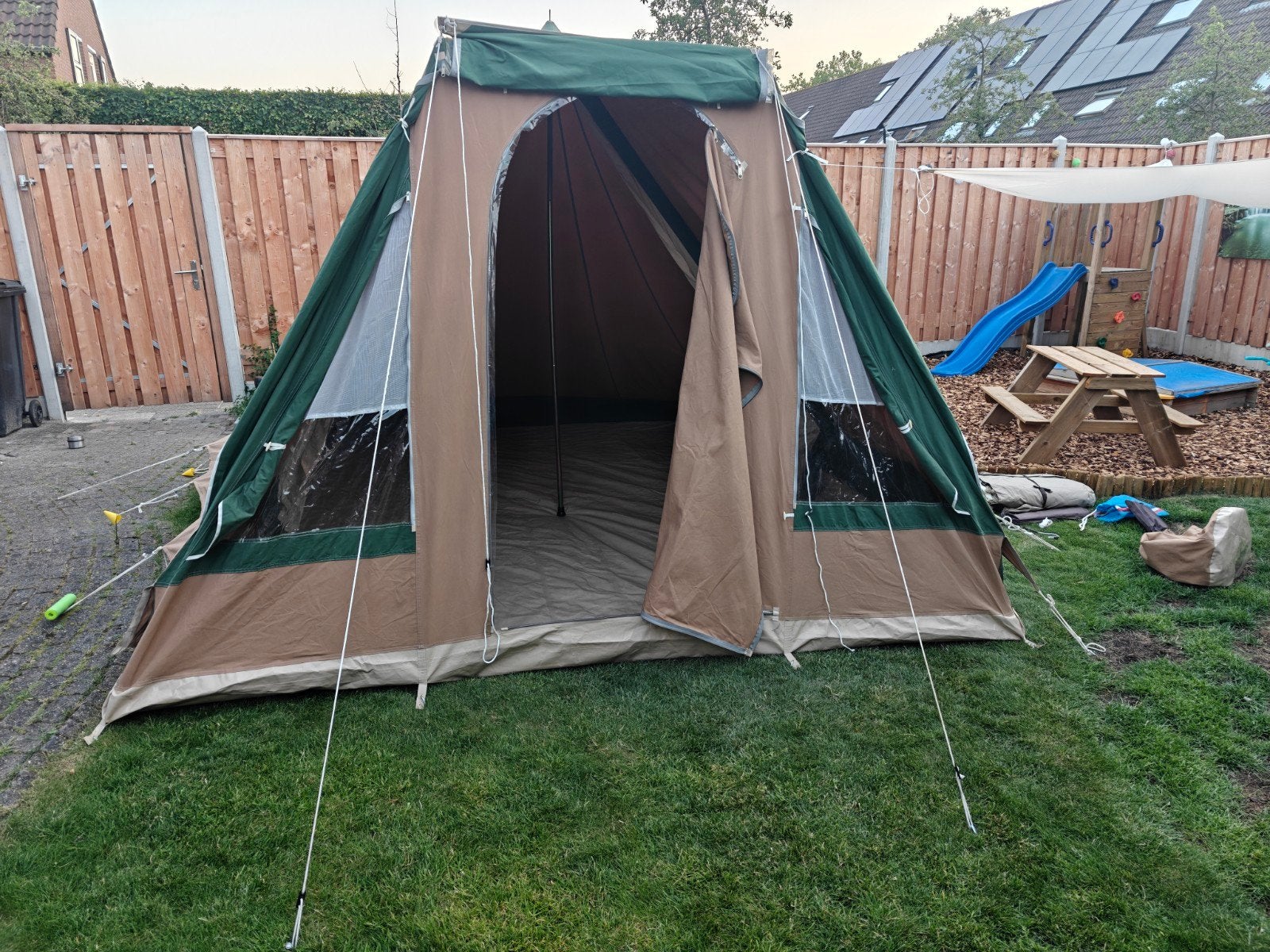 Gerjak Outdoor Piramidetent - Ten Cate doek, Caravans en Kamperen, Ophalen, Gebruikt, Tot en met 4