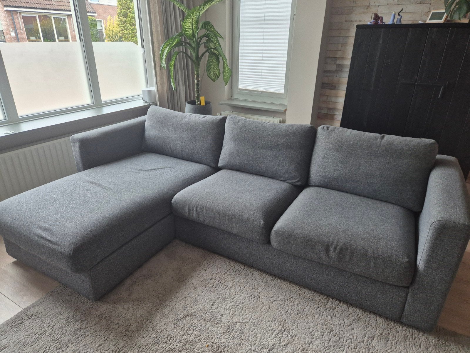 IKEA VIMLE 3-zits bank met chaise longue, Ophalen, Gebruikt, Stof