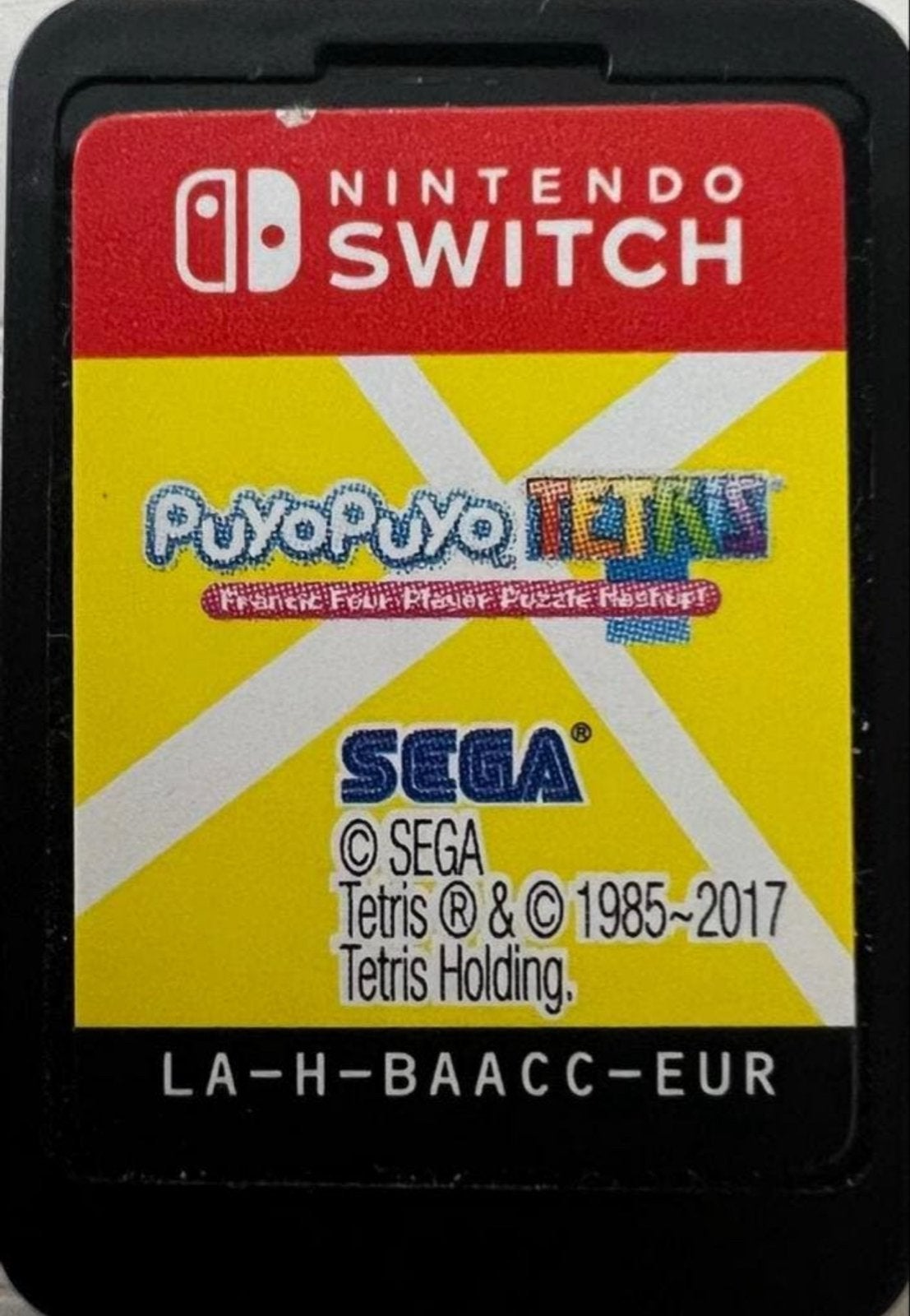 Puyo Puyo Tetris Nintendo Switch Game Cartridge, Ophalen of Verzenden, Gebruikt, Switch Original, Met games