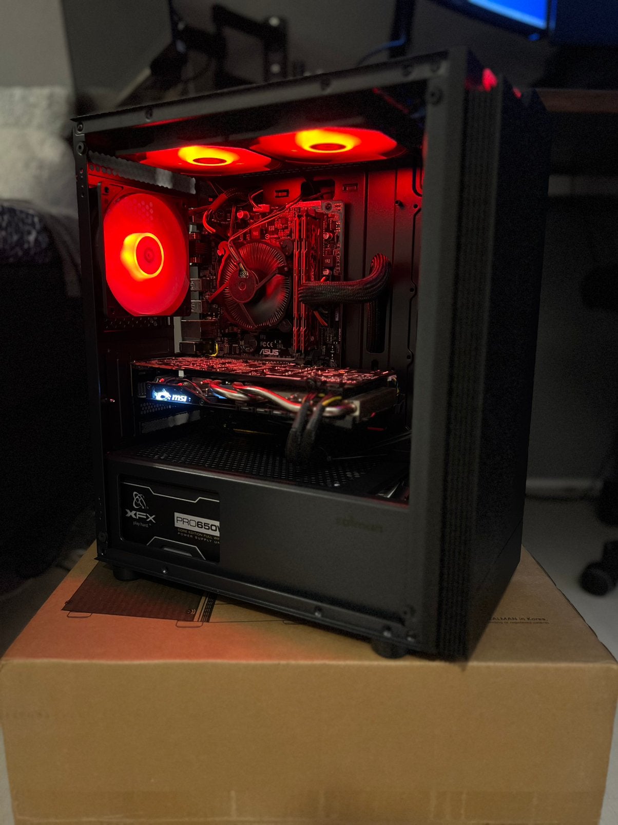 Mooie beginners game pc, Computers en Software, Desktop Pc's, 8 GB, Ophalen of Verzenden, Zo goed als nieuw, Gaming