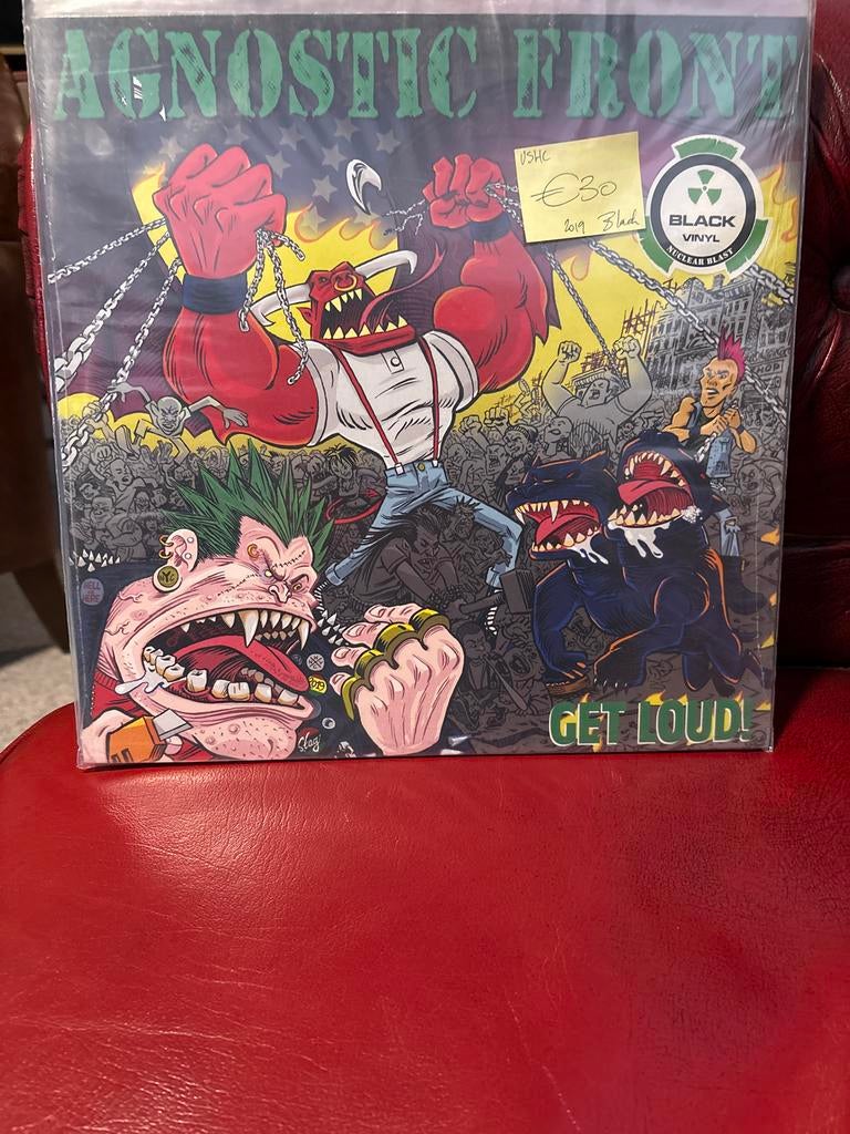 Agnostic Front - Get Loud! (Black Vinyl), Ophalen of Verzenden, Zo goed als nieuw
