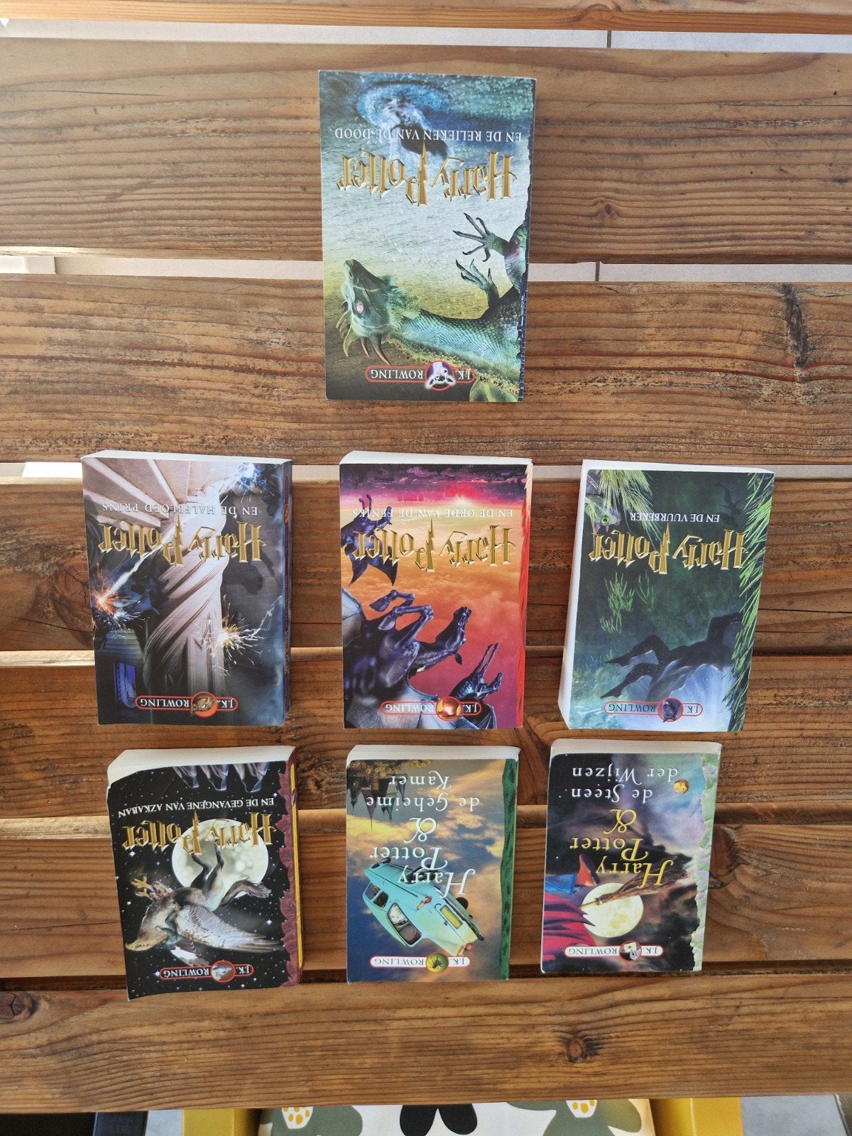 Harry Potter boeken Deel 1 & deel 4, Boeken, Ophalen of Verzenden, Gelezen, J.K. Rowling