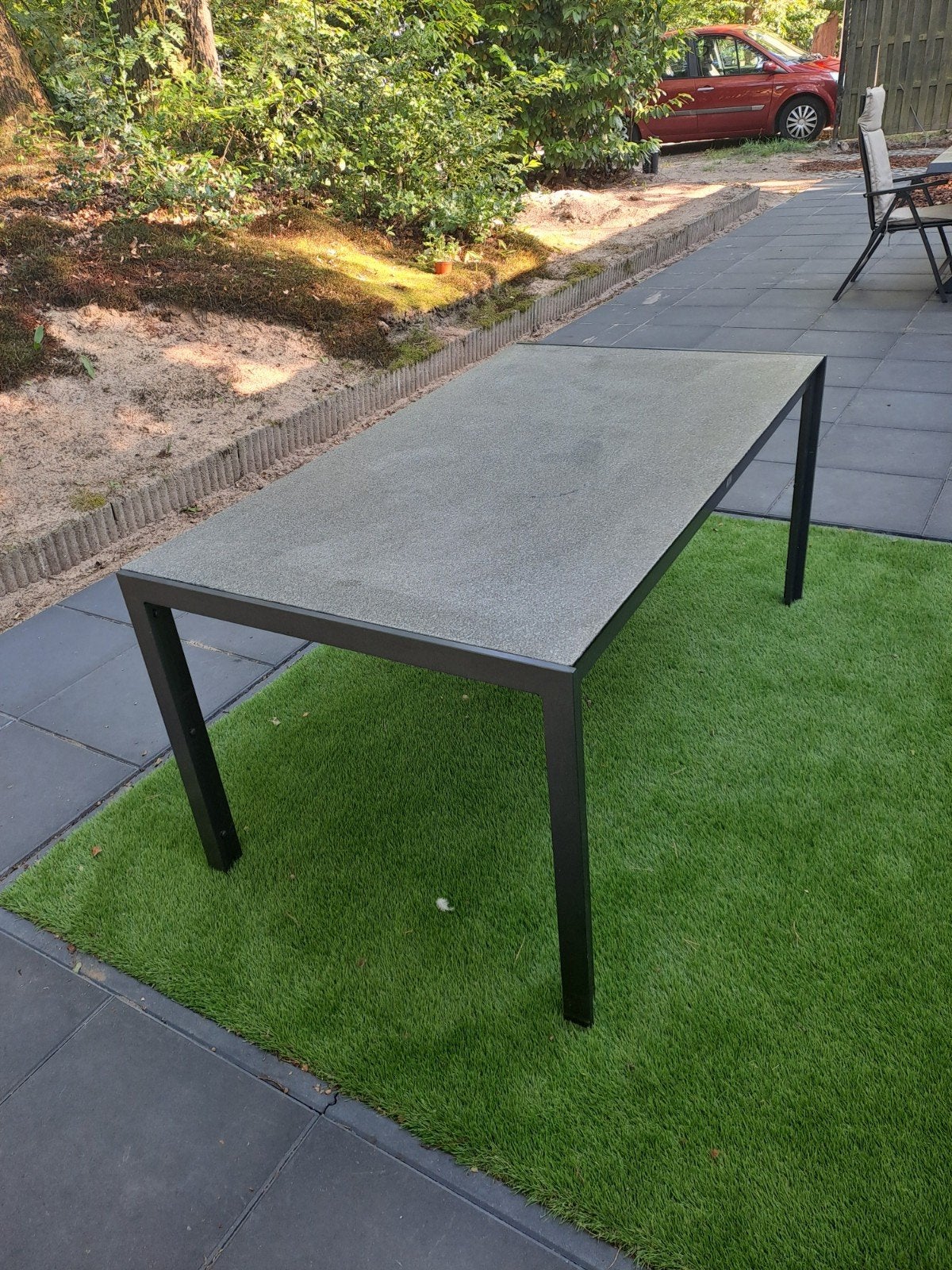 tuintafel aluminium, Ophalen, Gebruikt, Rechthoekig, Aluminium