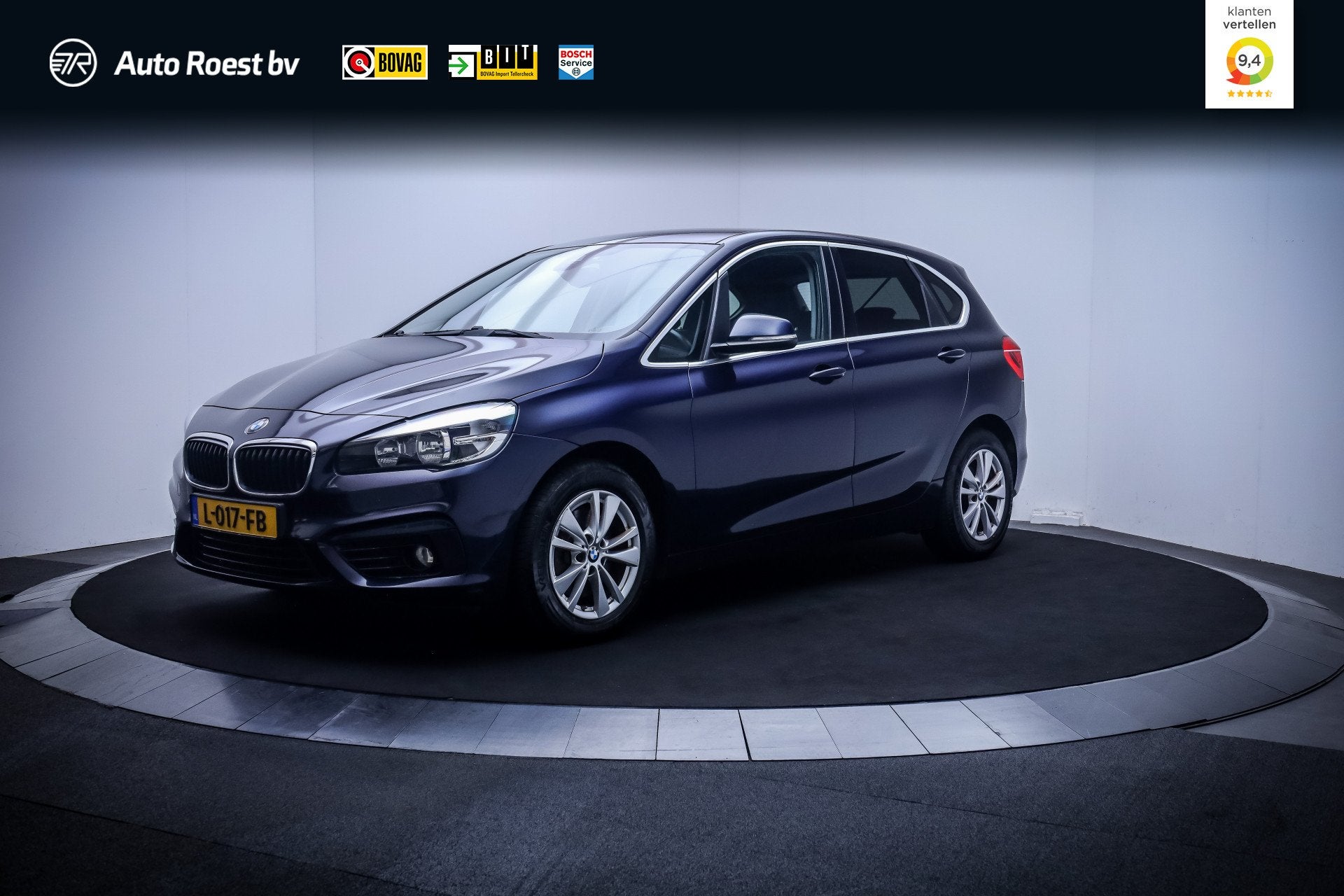 BMW 2 Serie Active Tourer 218i Sport NAVI | CLIMA | AFN TREK, Gebruikt, Blauw, Bedrijf, Handgeschakeld