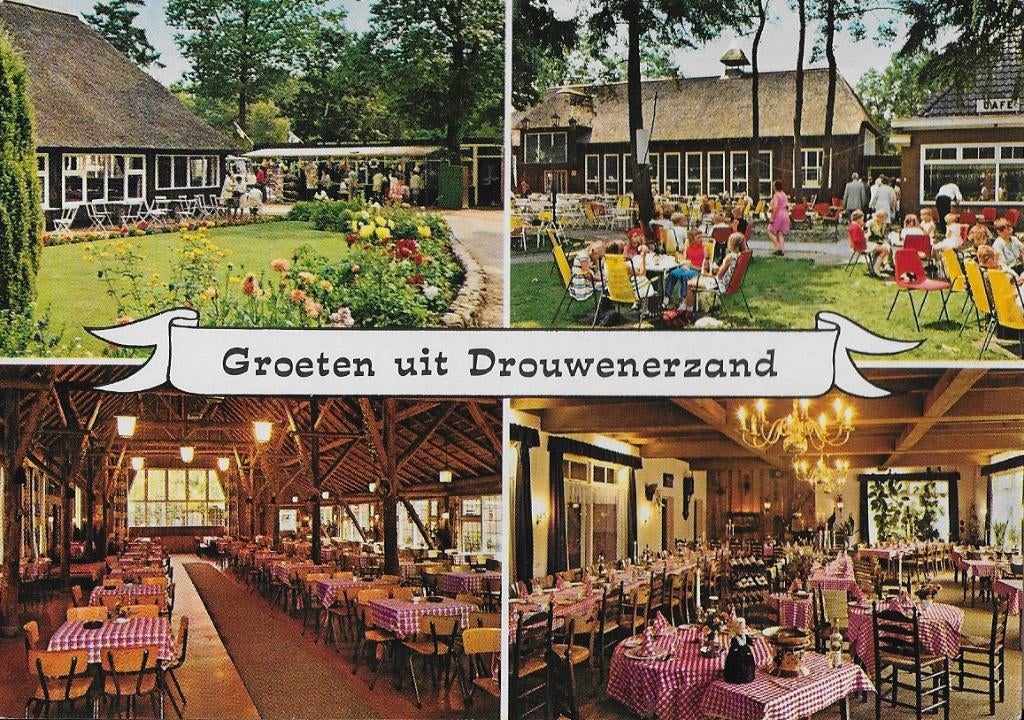 Drouwen drouwenerzand gelopen ansichtkaart ( a704 ), Ophalen of Verzenden, 1960 tot 1980, Gelopen