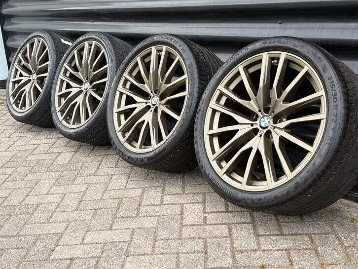 Foto 8 van 22” Orig Bmw Styl 742M G05 X5 X6 G06 velgen banden