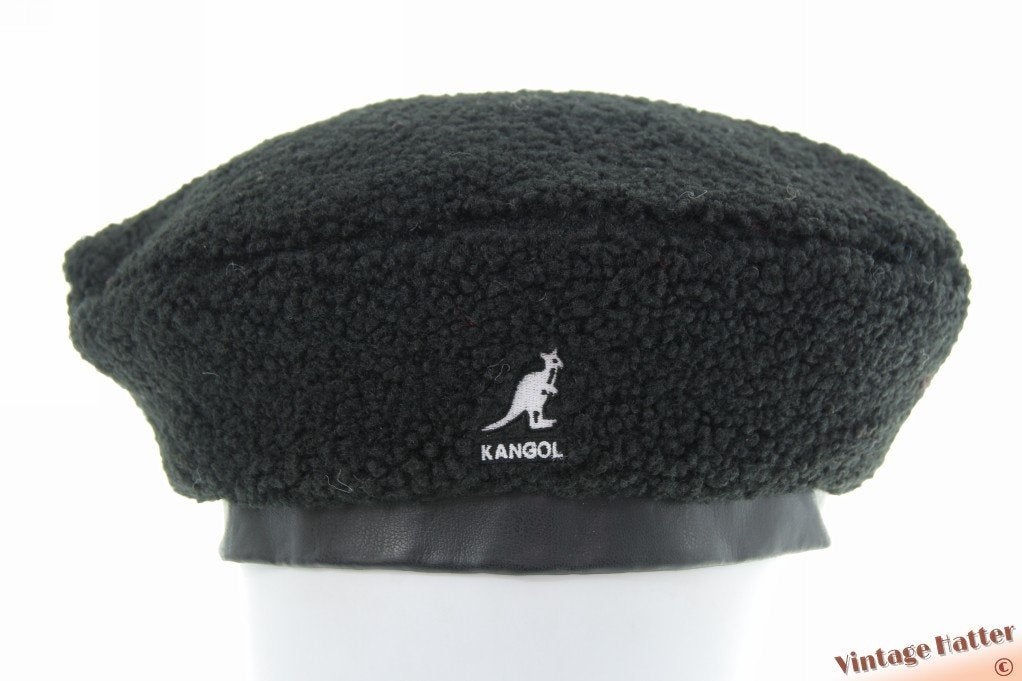 Kangol pluizige baret zwart 58-62 nieuw gratis verzenden NL, Hoed, Nieuw, Ophalen of Verzenden, 58 cm (L, 7¼ inch) of meer