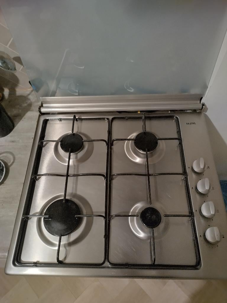 Etna vrijstaand gaskookplaat grijs, Ophalen, Gebruikt, 4 kookzones, Gas