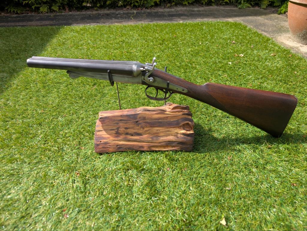 Coachgun jachtgeweer kaliber 16 - onklaar, Verzamelen, Ophalen of Verzenden, Landmacht