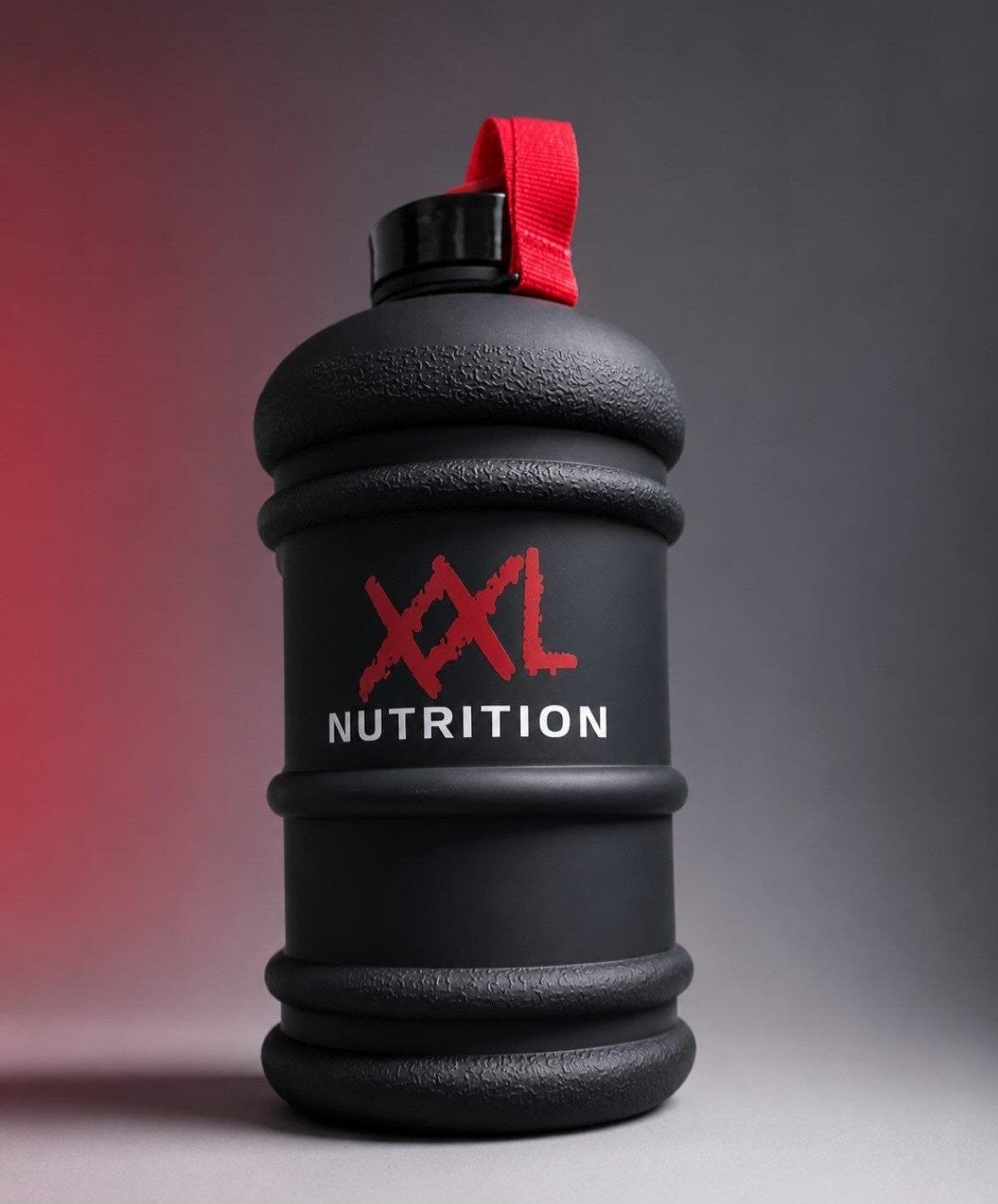 XXL Nutrition Water Jug - Zwart met Rood Logo, Ophalen of Verzenden, Nieuw