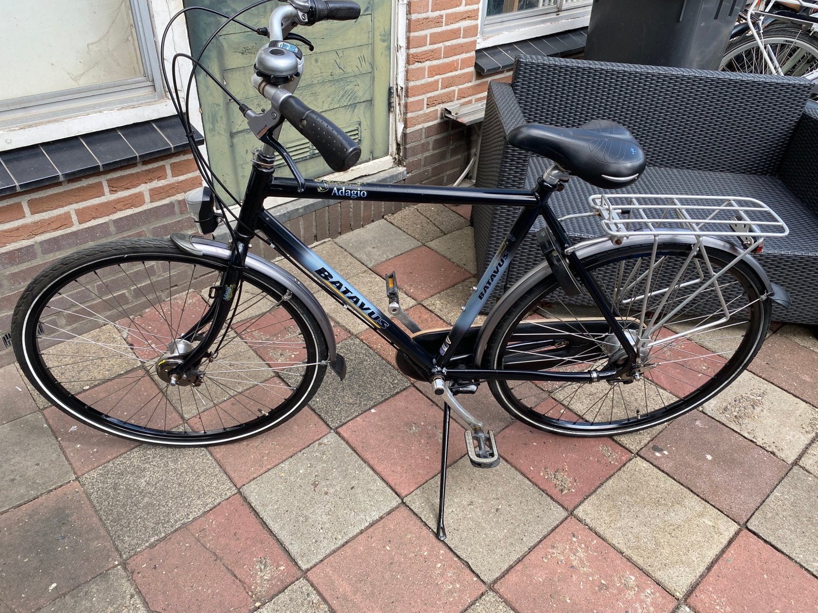 Batavus  Adagio Herenfiets weg is weg, Fietsen en Brommers, Fietsen | Heren | Herenfietsen, Ophalen, Gebruikt, Versnellingen, Batavus