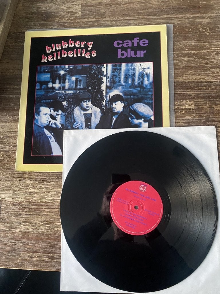 Blubbery Hellbellies – Cafe Blur, LP, Ophalen of Verzenden, Zo goed als nieuw, 12 inch