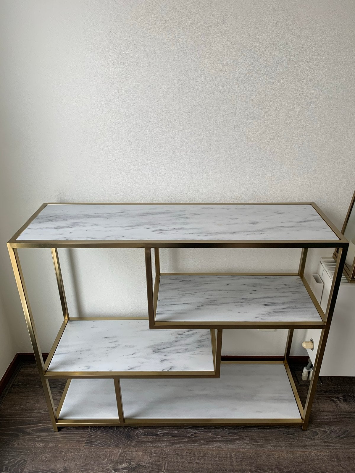 Furnified sidetable met echt marmer - Spoed!, Ophalen, 50 tot 100 cm, Zo goed als nieuw, Metaal