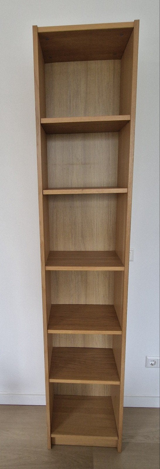 1x billy 40x200 grenen, Huis en Inrichting, Kasten | Boekenkasten, Ophalen, Gebruikt, 200 cm of meer, 50 tot 100 cm