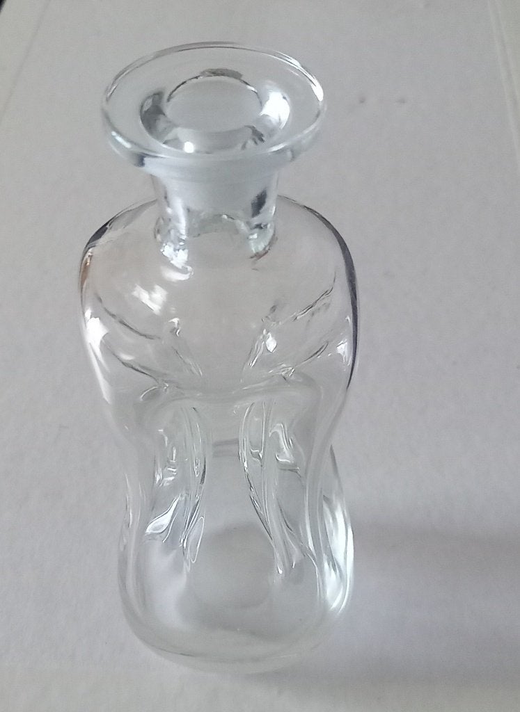 Kluk Kluk Kastrup Knijpfles,Jacob E Bang,Holmegaard, Verzenden, Overige typen, Glas
