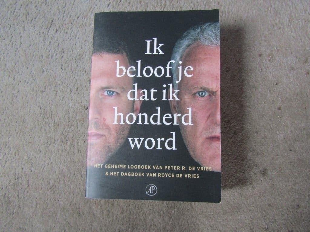 Boek: Ik beloof je dat ik honderd wordt ALLEEN OPHALEN, Royce de Vries; Peter R. de Vries, Film, Tv en Media, Ophalen, Gelezen