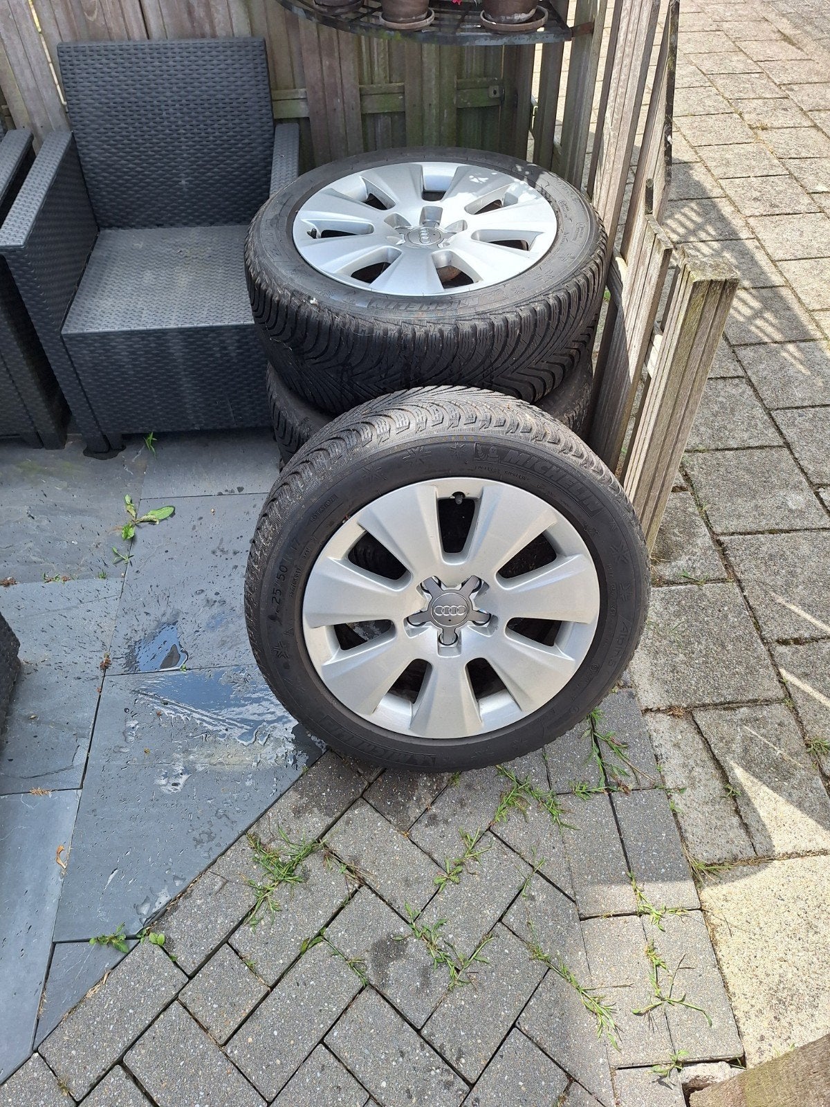 auto banden te ruil, Ophalen