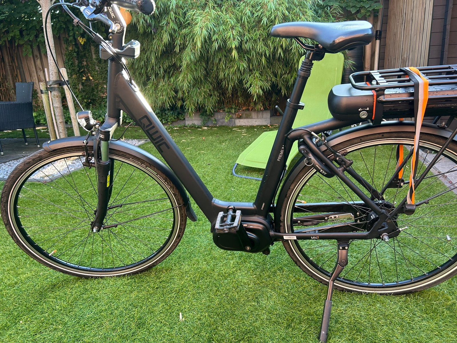 Electrische fiets Qwic 700wH *topstaat*, Ophalen, Qwic, Zo goed als nieuw, 51 tot 55 cm