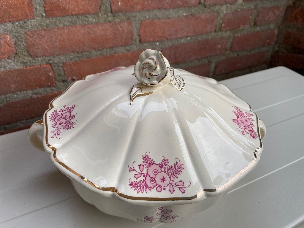 brocante schaal, Ophalen of Verzenden