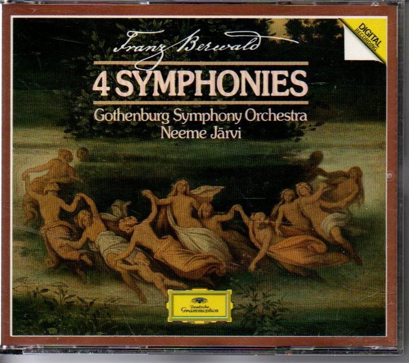 Franz Berwald - 4 Symfonieën - Gothenburg Symphony Orchestra, Symfonie, Overige componisten, Ophalen of Verzenden, Zo goed als nieuw