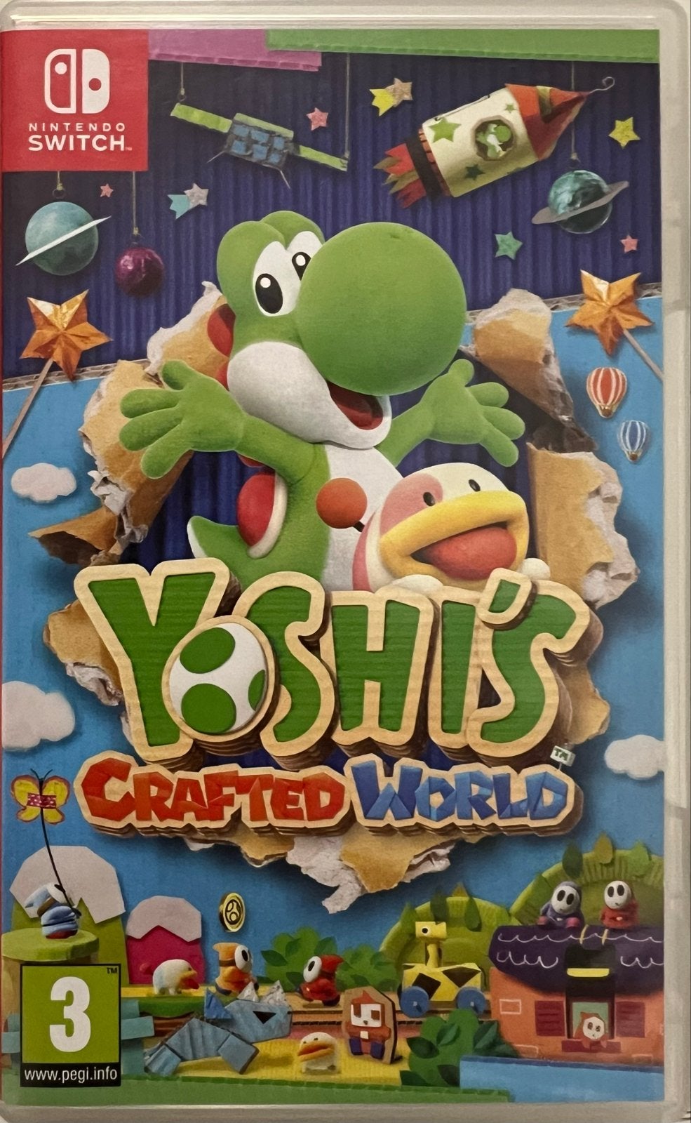 Yoshi's Crafted World - Nintendo Switch, 2 spelers, Eén computer, Ophalen of Verzenden, Zo goed als nieuw